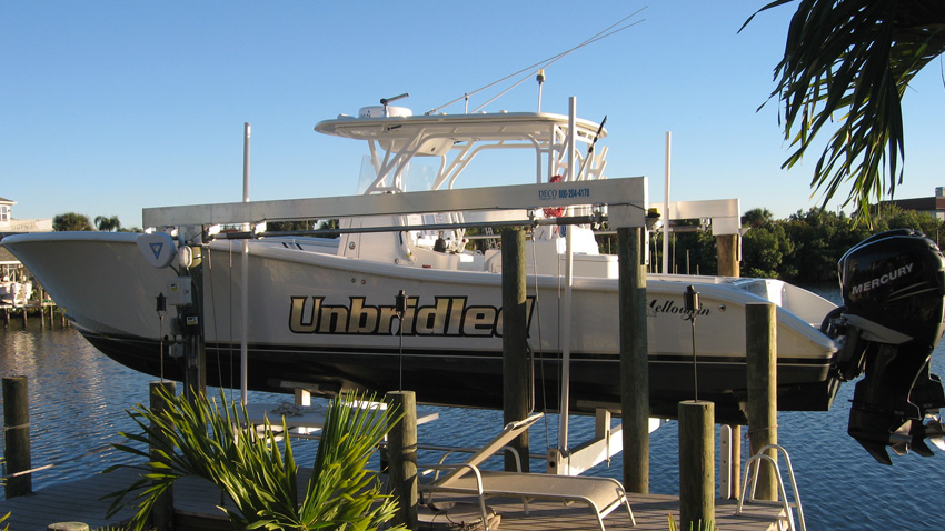 Boat Lift Builders in Apollo Beach & Tampa, Hecker Construction